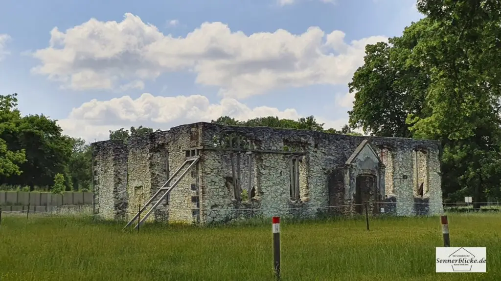 Ruine der ev. Kirche Haustenbeck