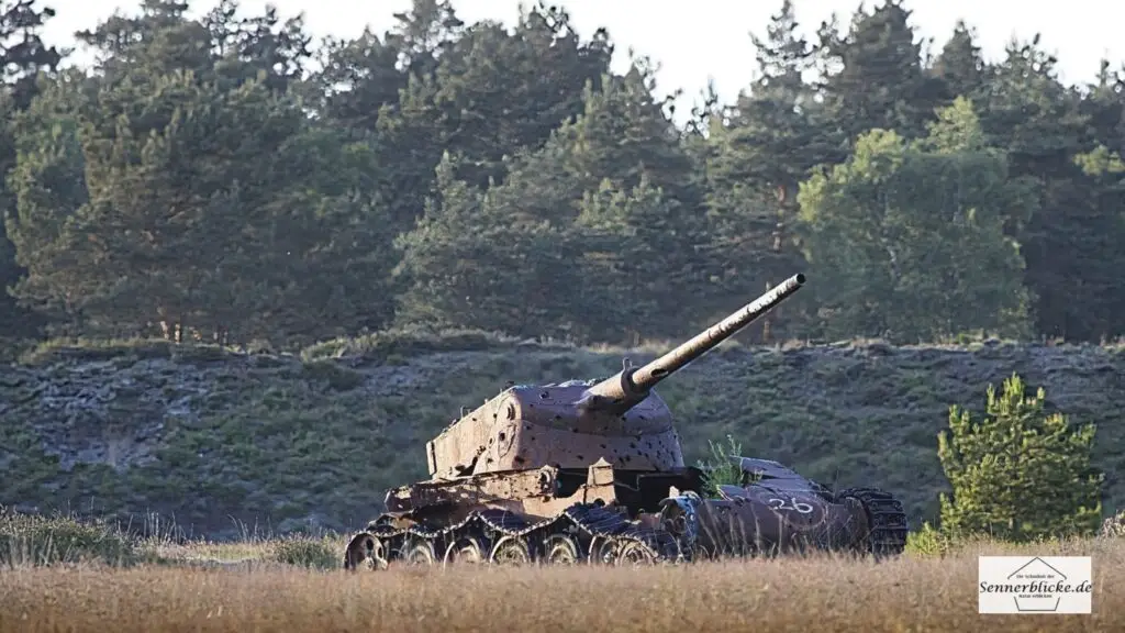 zerschossener Panzer
